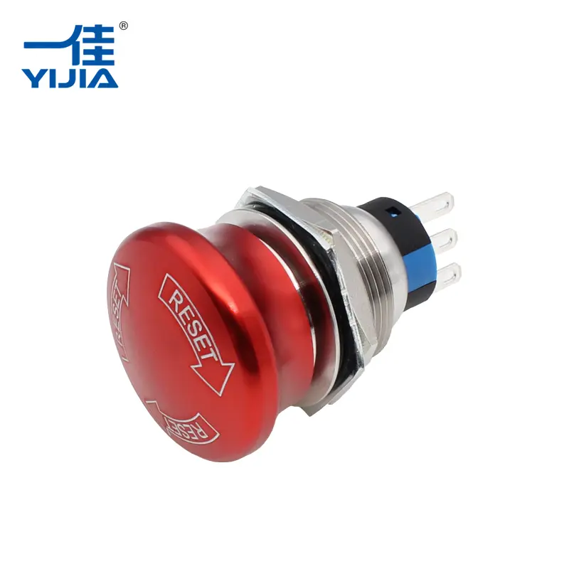 Mi az a piros vészgomb, és miért kritikus az ipari biztonság szempontjából?