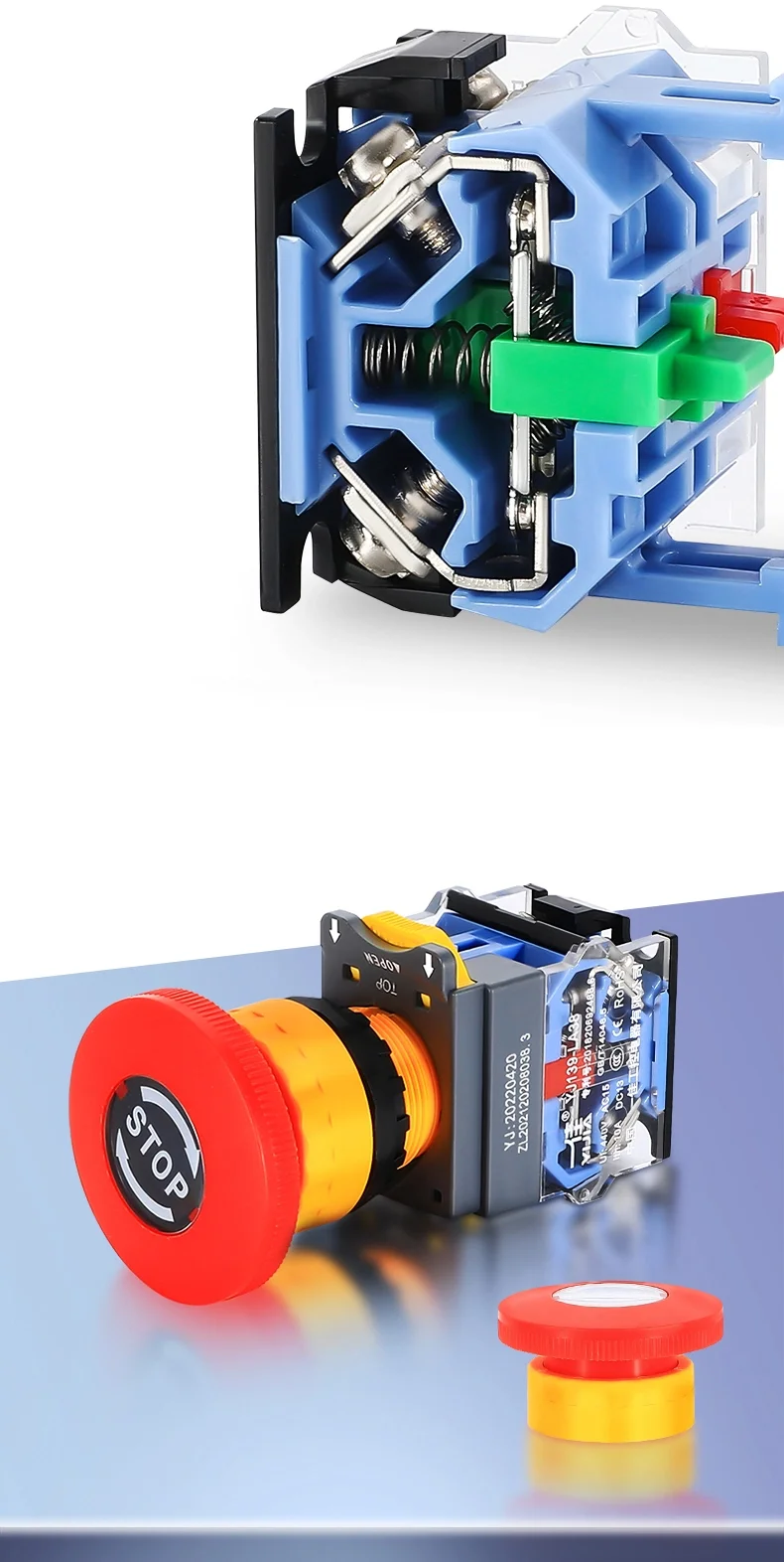 Emergency Shut Off Button